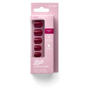 Boots False Nails Cherry Chocolate x24