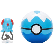 Pokémon Clip 'N' Go Dive Ball and Tentacool Battle Figure