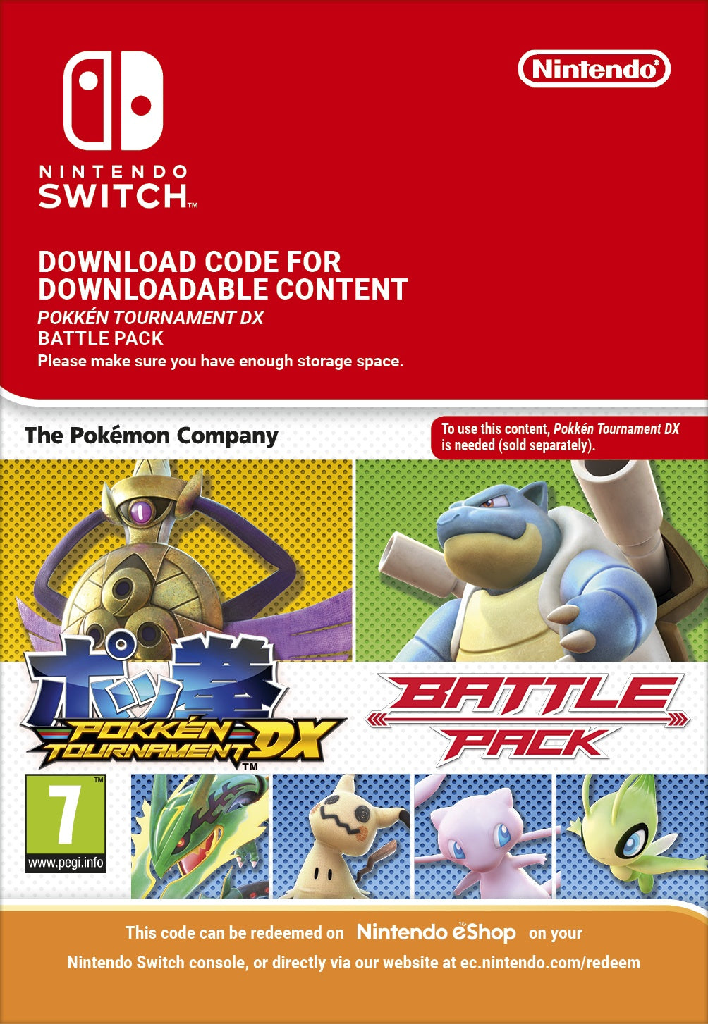 Pokken Tournament DX Battle Pack