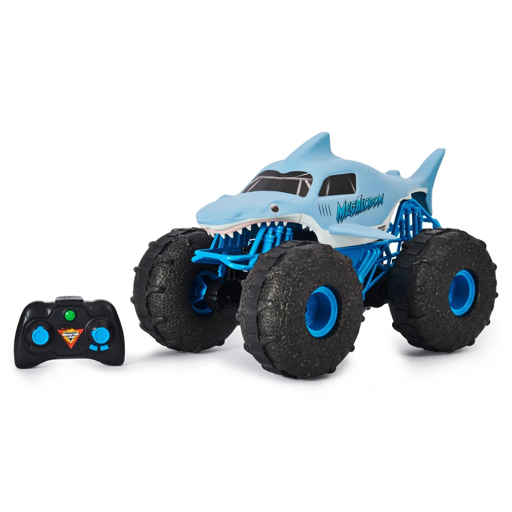 Monster Jam Megalodon Storm Remote Control All-Terrain Monster Truck 1:15 Scale
