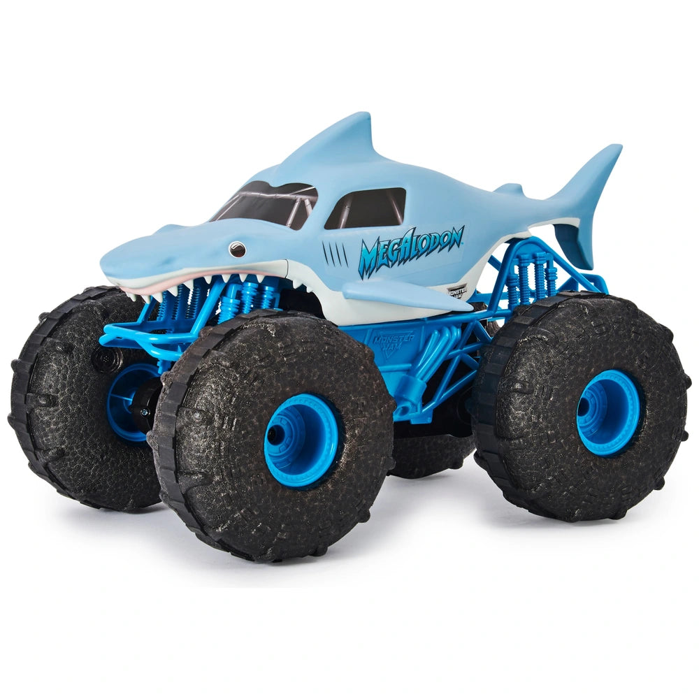 Monster Jam Megalodon Storm Remote Control All-Terrain Monster Truck 1:15 Scale