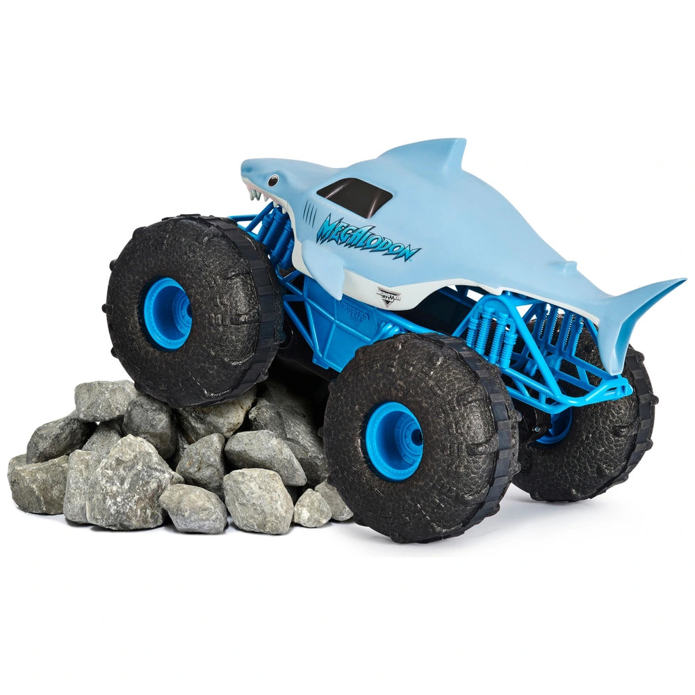 Monster Jam Megalodon Storm Remote Control All-Terrain Monster Truck 1:15 Scale
