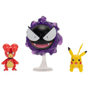 Pokémon Battle Figures 3 Pack Magby, Pikachu and Gastly
