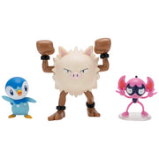 Pokémon Battle Figures 3 Pack Impidimp, Piplup and Primeape