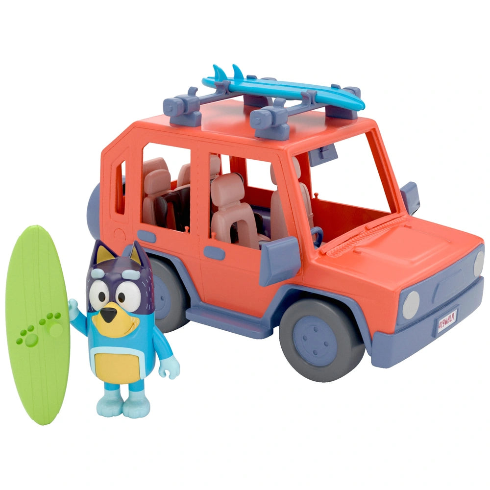 Bluey Toy Heeler Family Vehicle Set