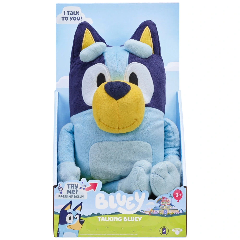 Bluey Talking Interactive Plush 33cm