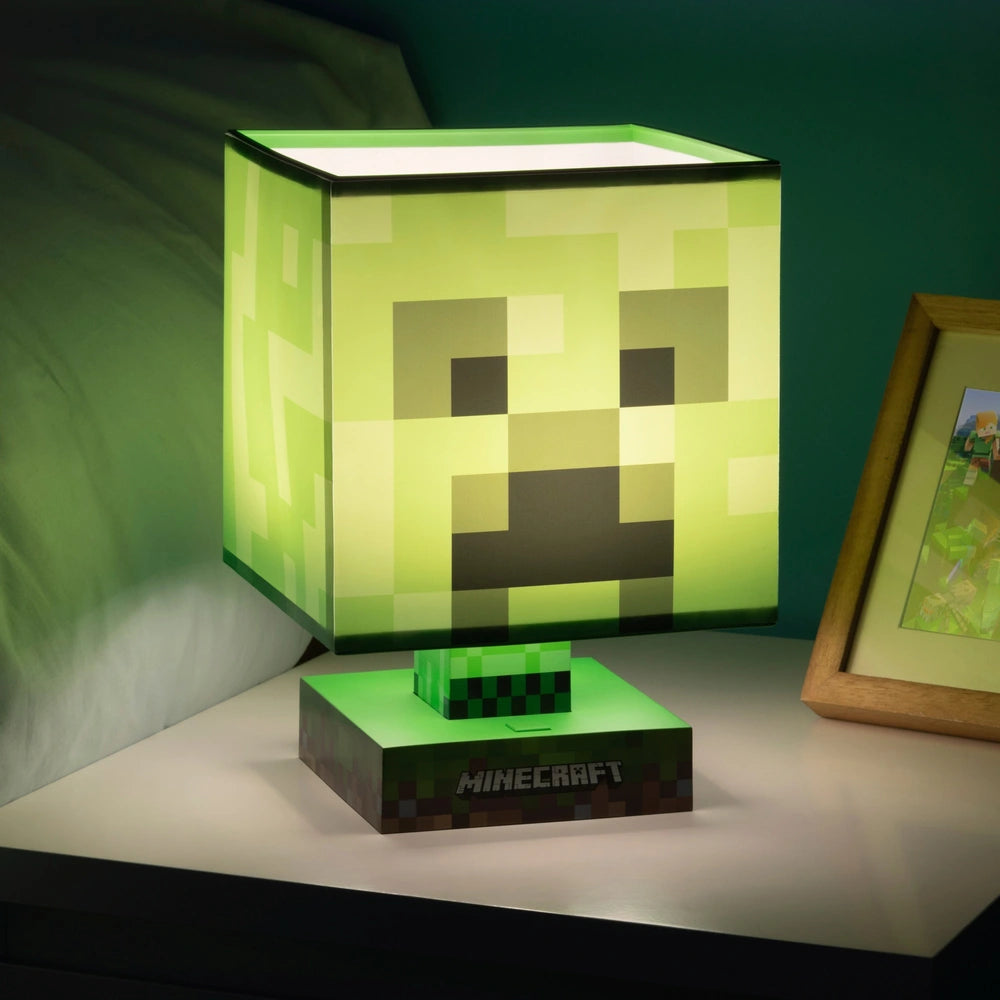 Minecraft Creeper Icon Lamp