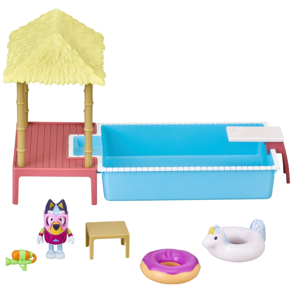 Bluey Playset Pool Time Fun