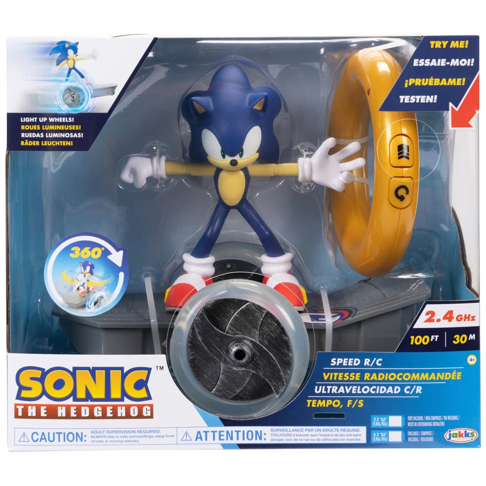 Sonic the Hedgehog Remote Control Speed Skateboard