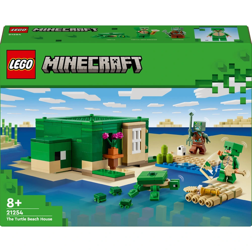 LEGO Minecraft 21254 House The Turtle Beach House Set