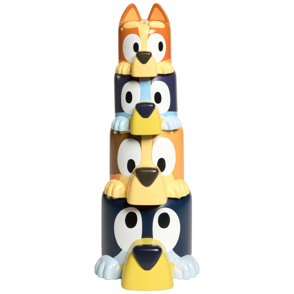 TOMY Toomies Bluey Bath Toys Bluey Family Pourers Set