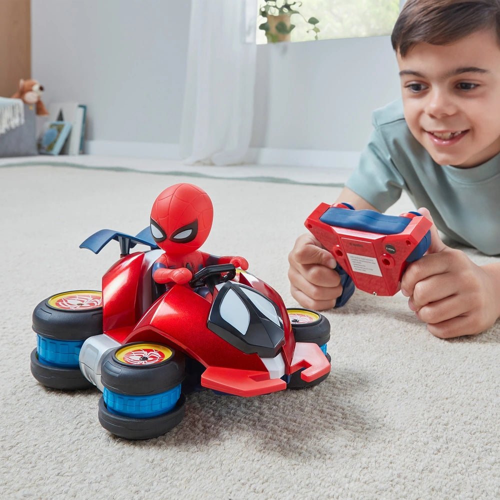 Marvel Spider-Man Remote Control Stunt Car