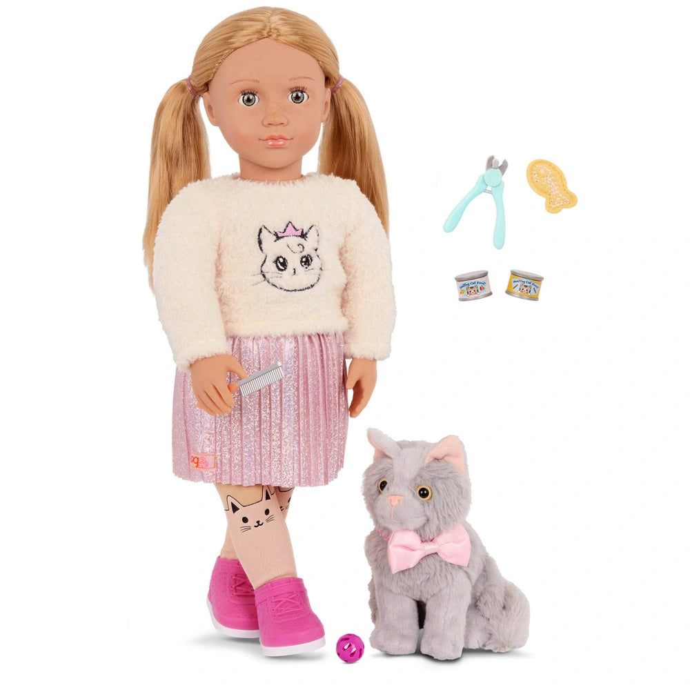 Our Generation Doll & Pet Sheela & Sammy