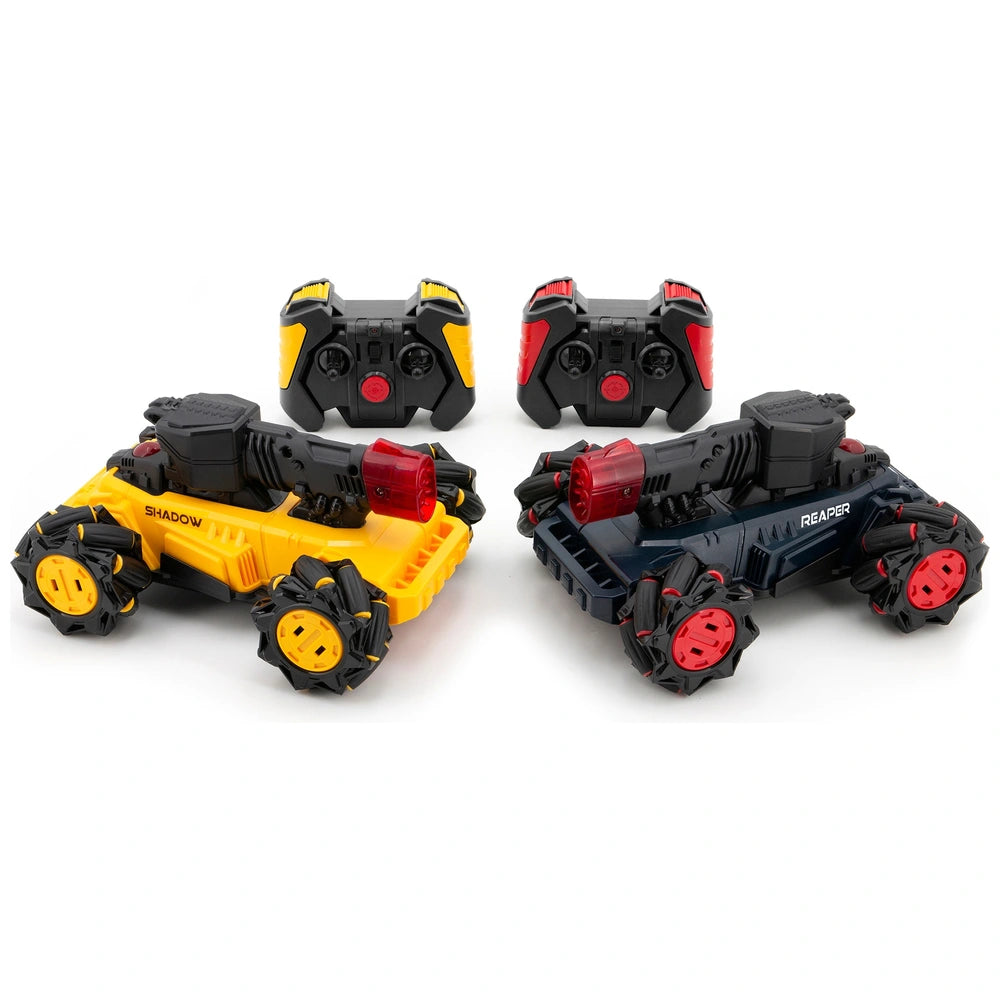 Laser Battle Hunters Remote Control Laser Tag Assault Vehicles 2 Pack