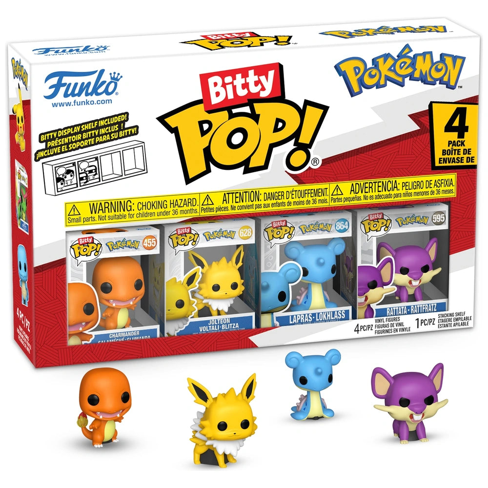 Funko Bitty POP! 4 Pack: Pokémon (Charmander)