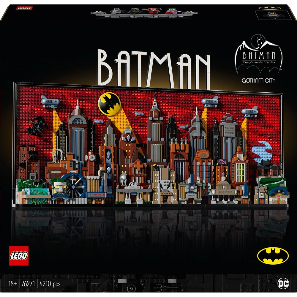 LEGO Art 76271 Batman: The Animated Series Gotham City Set for Adults