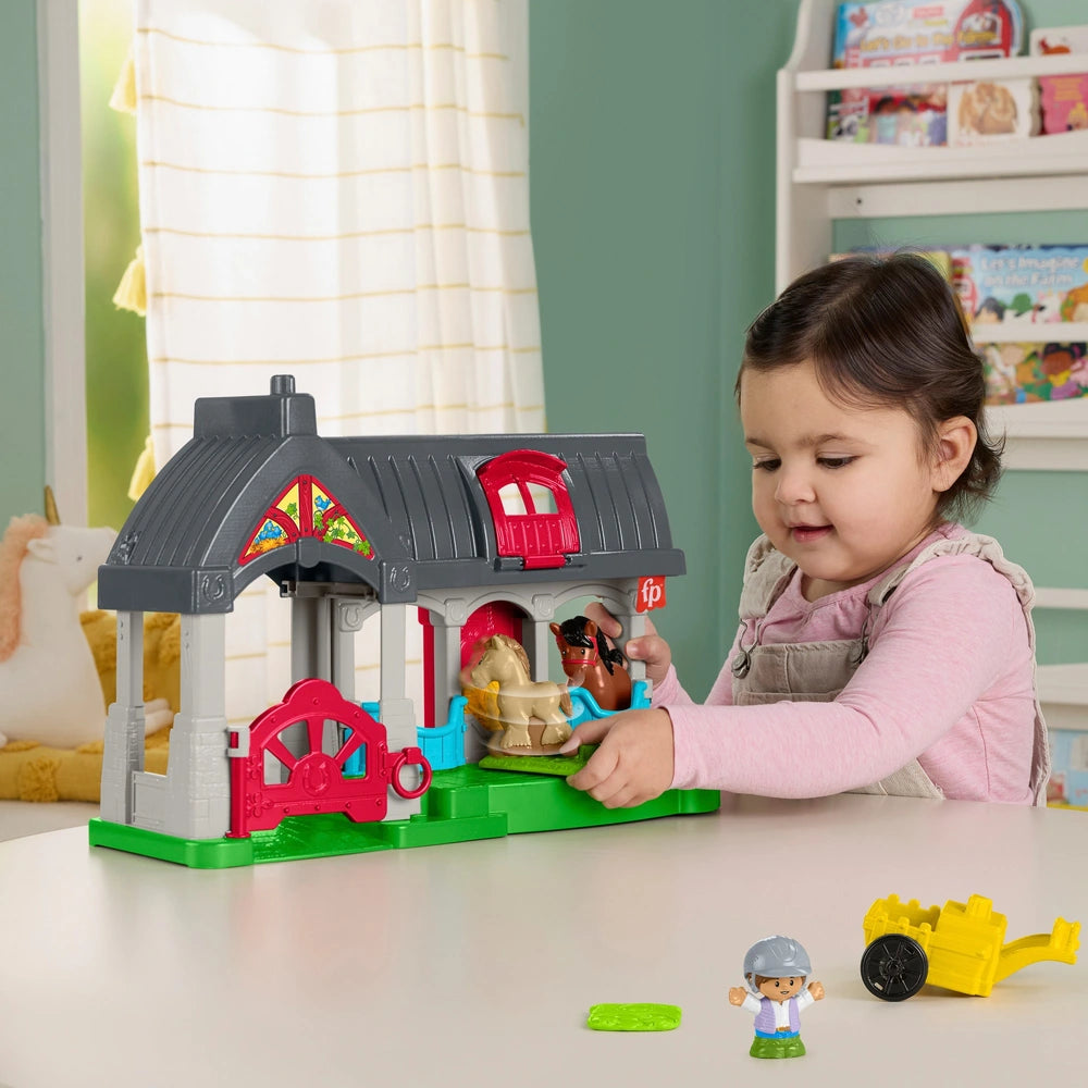Fisher-Price Little People Friendly Horses Stable Set