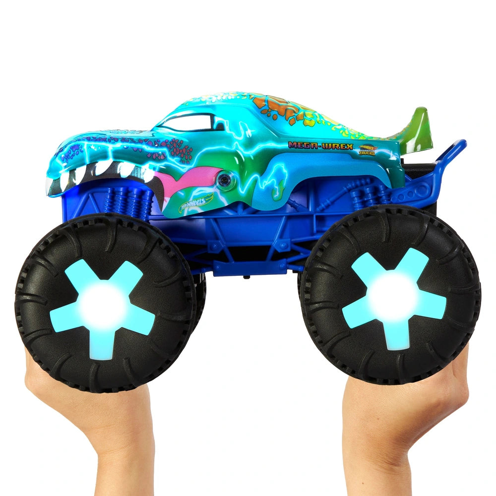 Hot Wheels Monster Trucks Remote Control Mega Wrex Alive 1:15 Scale