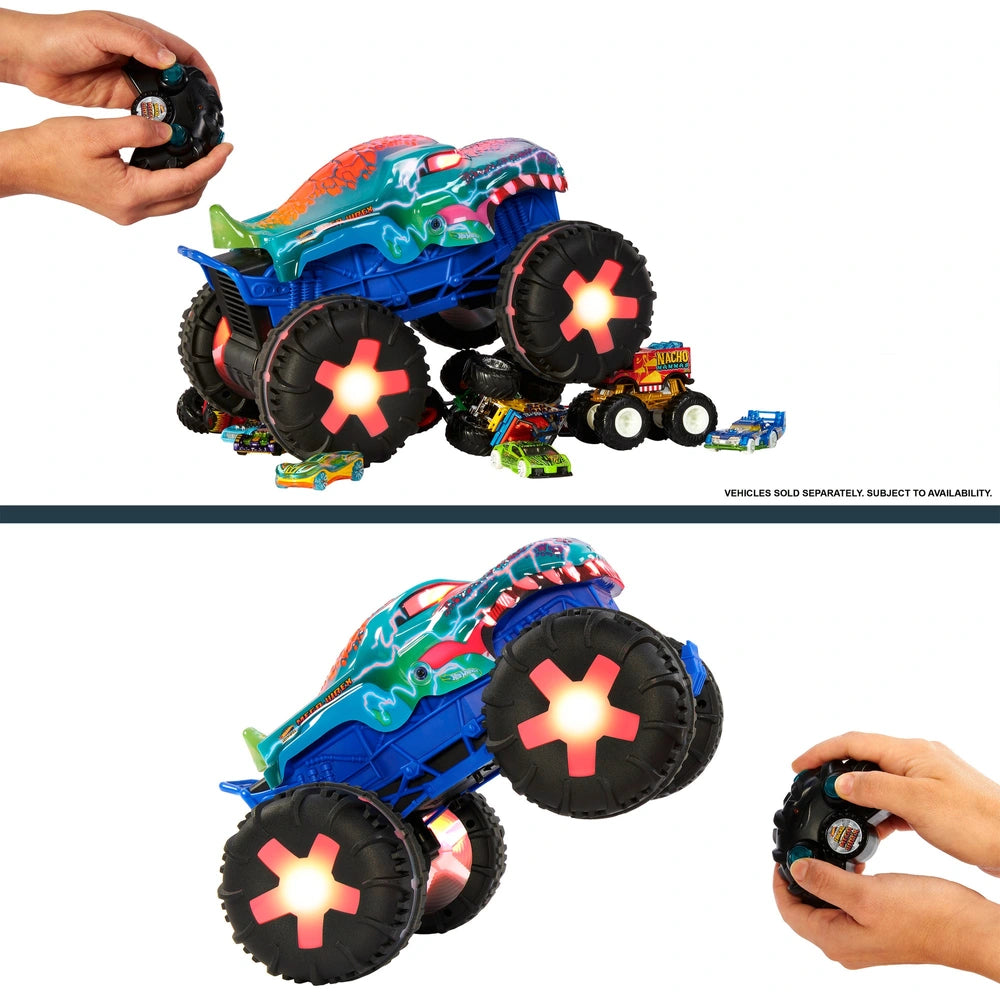 Hot Wheels Monster Trucks Remote Control Mega Wrex Alive 1:15 Scale