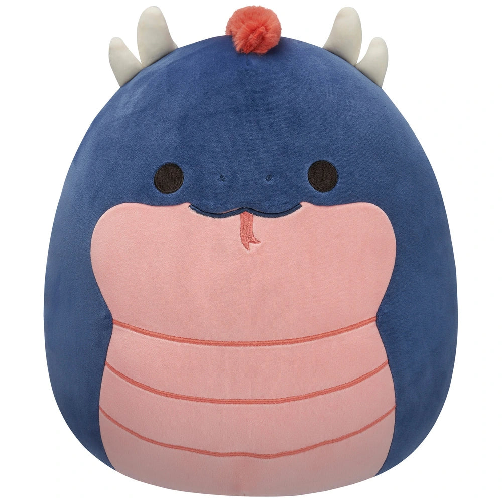 Original Squishmallows Plush Cian the Navy Basilisk 30cm
