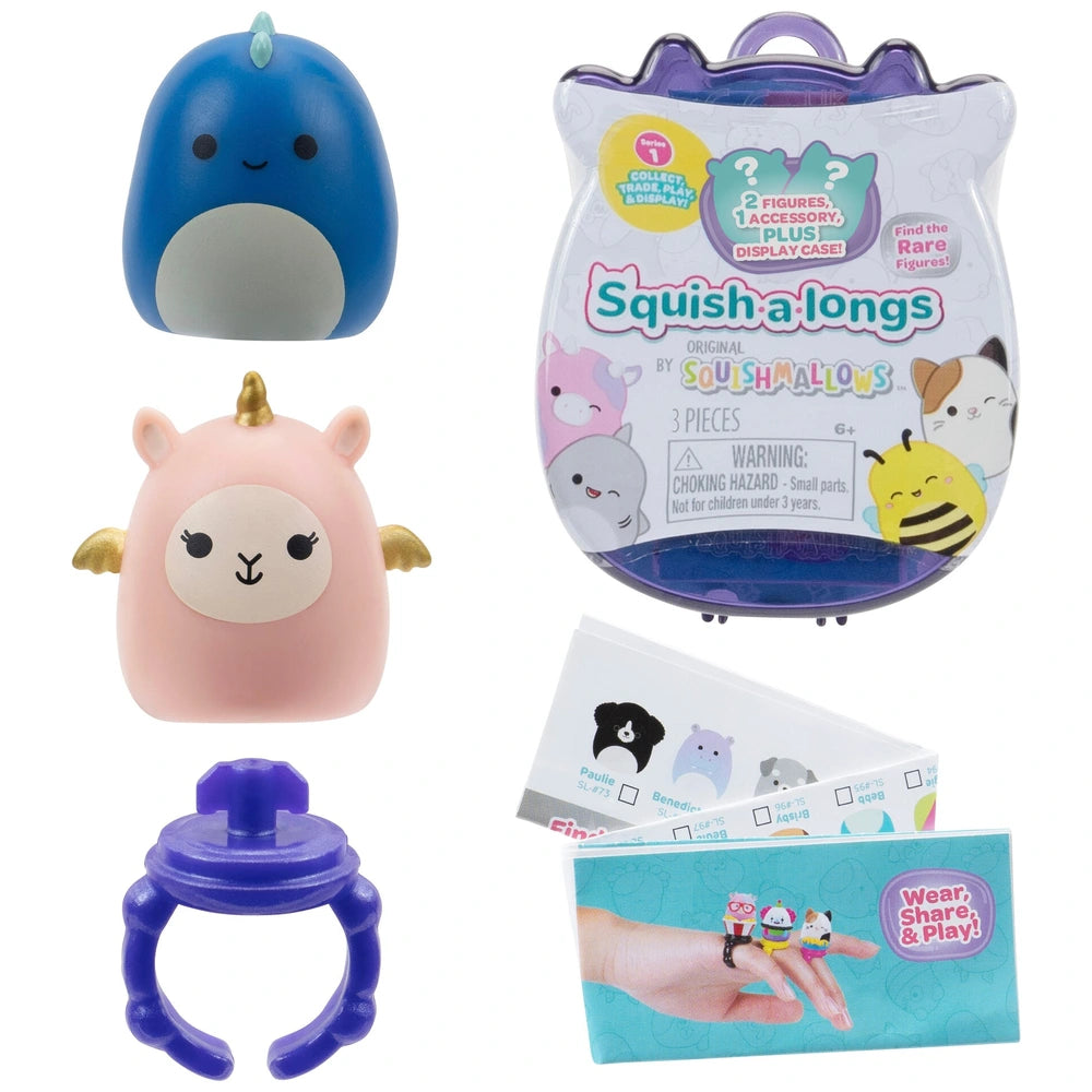 Original Squishmallows Squish-a-Longs Mystery 2 Pack
