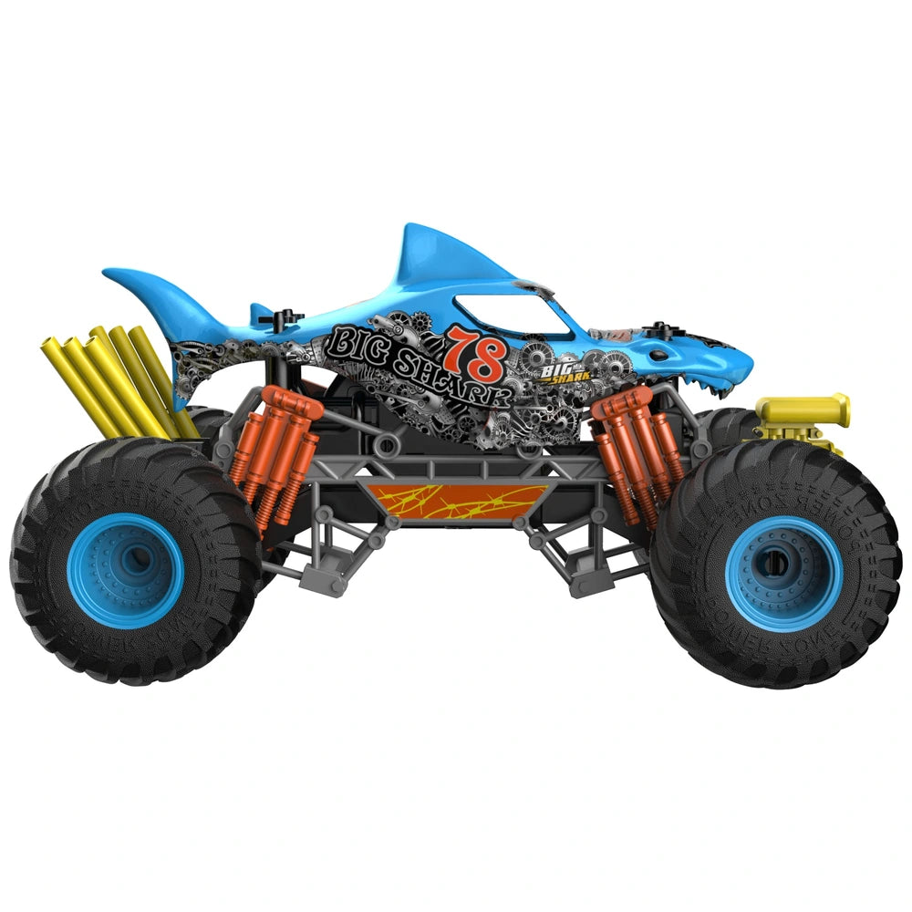 Shark Race Remote Control Monster Truck with Smoke 1:10 Scale