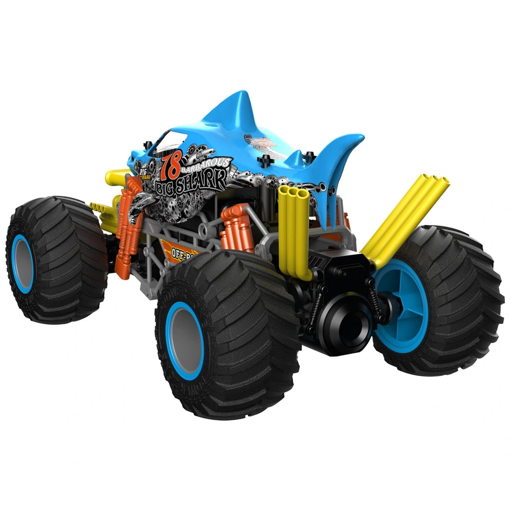 Shark Race Remote Control Monster Truck with Smoke 1:10 Scale
