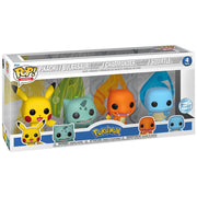 Funko POP! Games 4 Pack: Kanto Region Starter Pokémon
