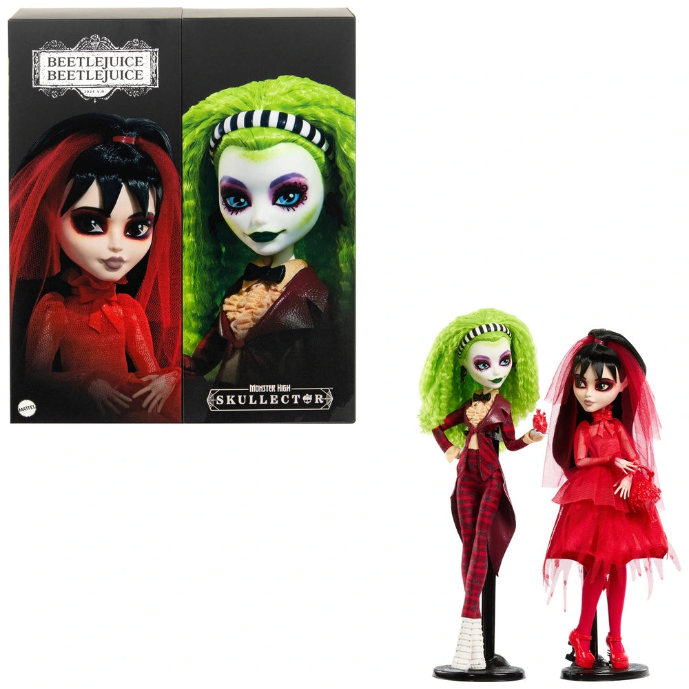 Beetlejuice Beetlejuice Doll Skullector 2 Pack