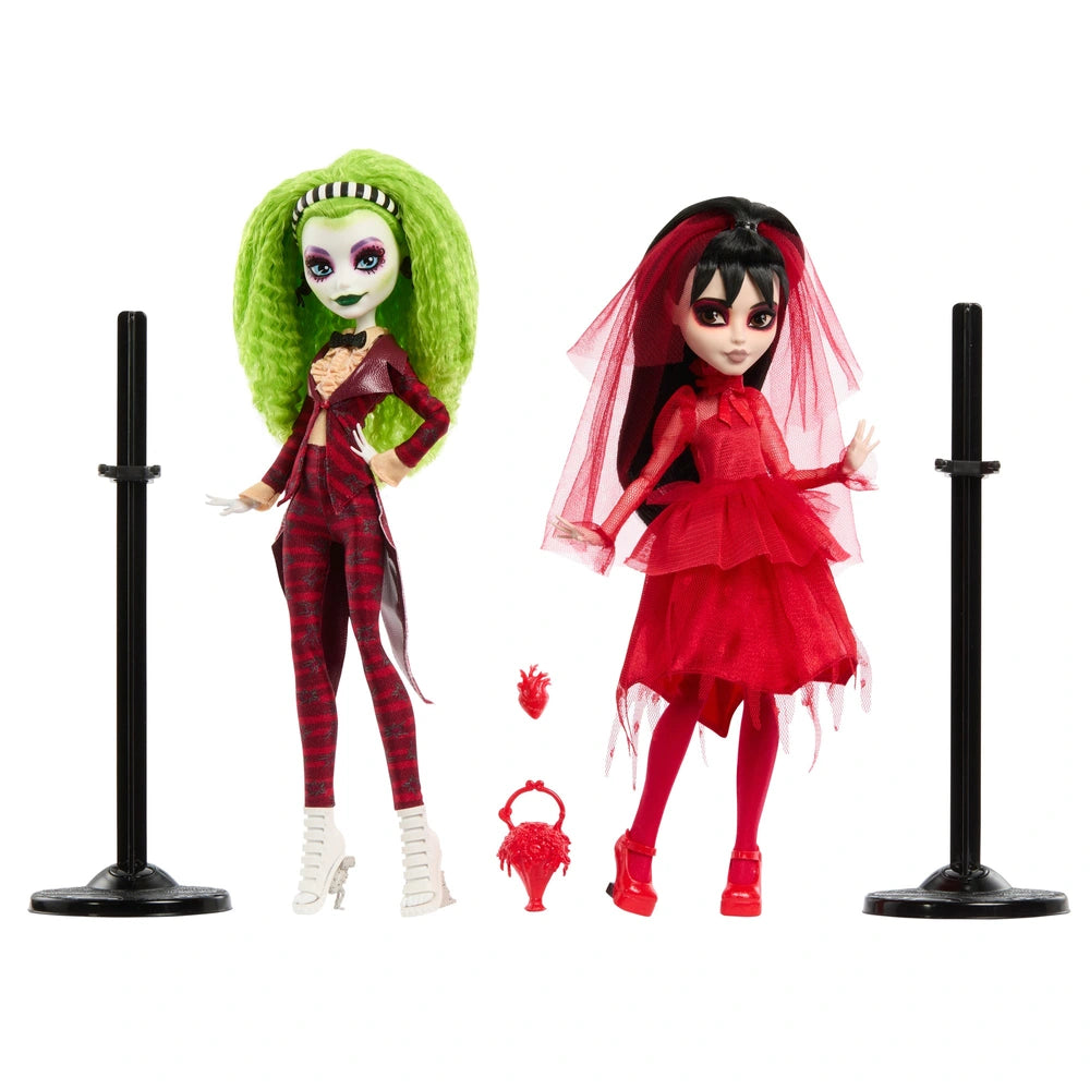Beetlejuice Beetlejuice Doll Skullector 2 Pack