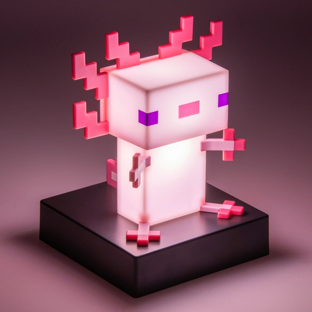 Minecraft Axolotl Icon Light