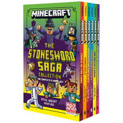 Minecraft Stonesword Saga 6 Book Collection Box Set