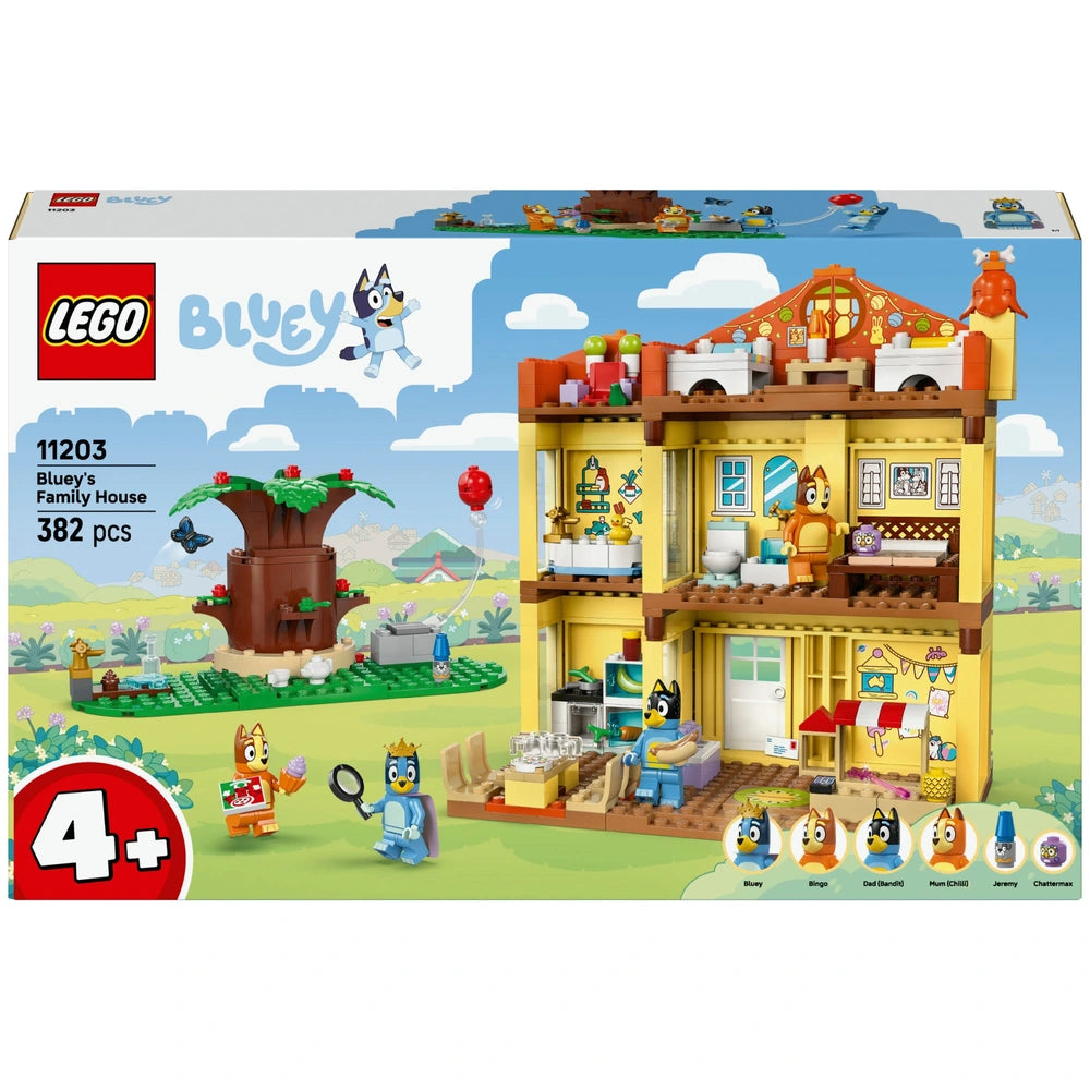LEGO Bluey 11203 Bluey's Family House Set