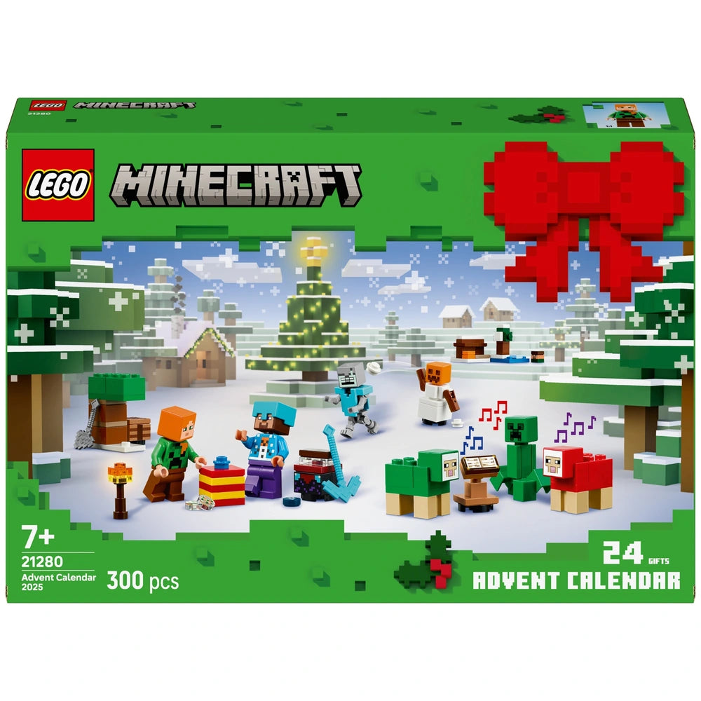 LEGO Minecraft 21280 Advent Calendar 2025 Set