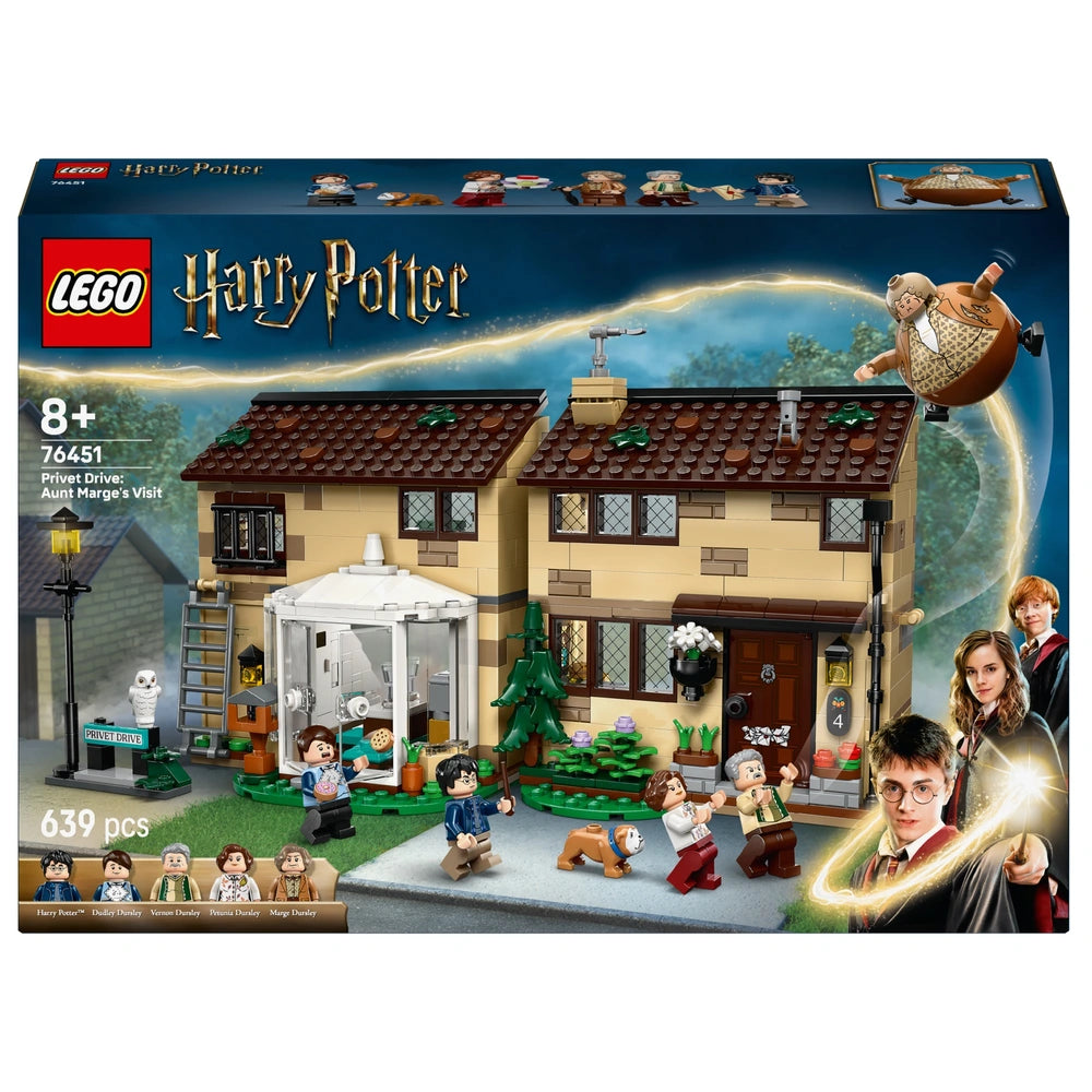 LEGO Harry Potter 76451 Privet Drive: Aunt Marge's Visit Set