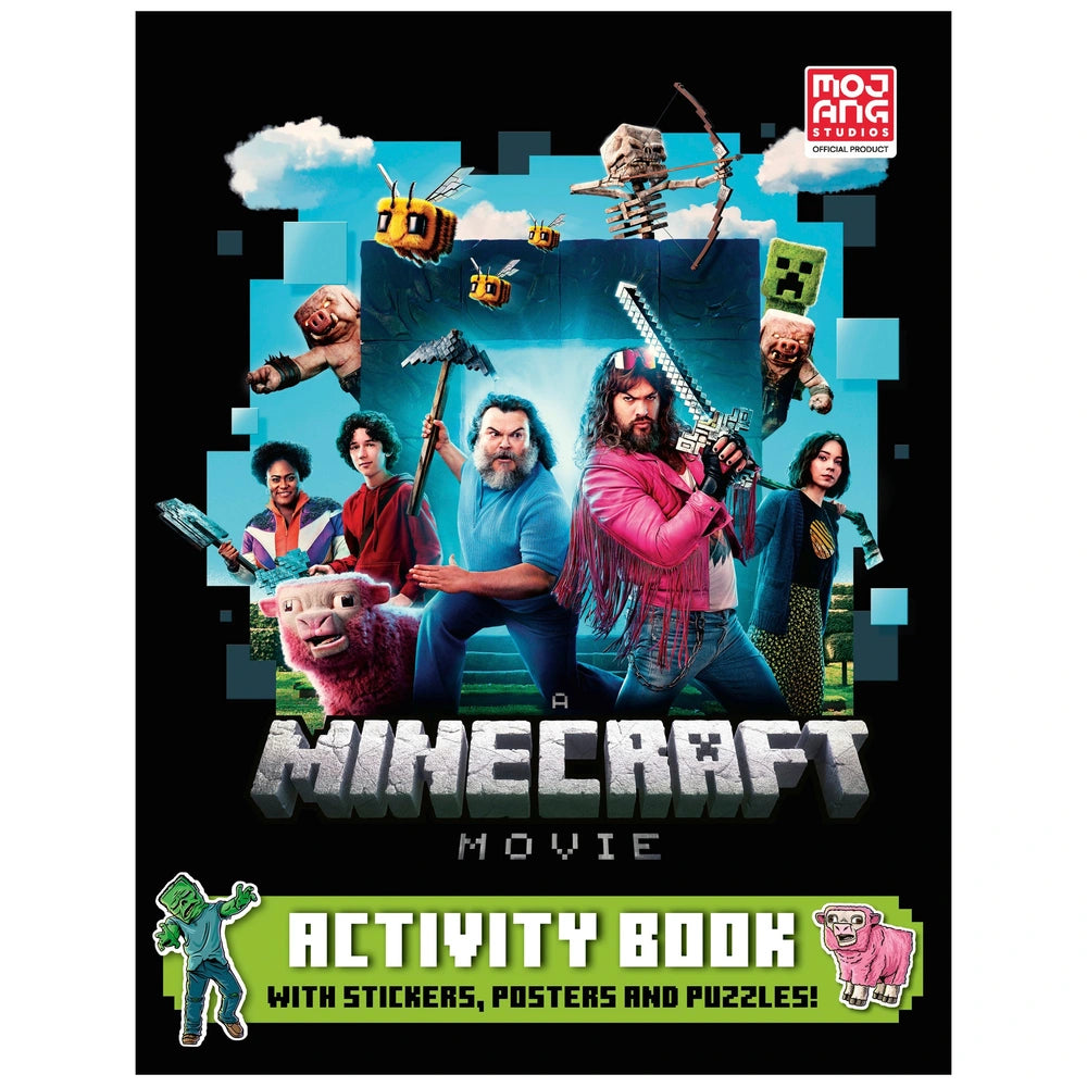 A Minecraft Movie Activity Book