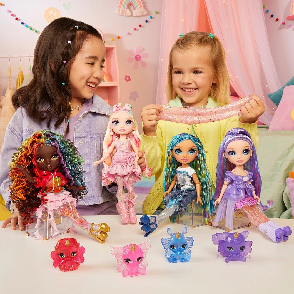 Rainbow Shimmers with Slime Skyler
