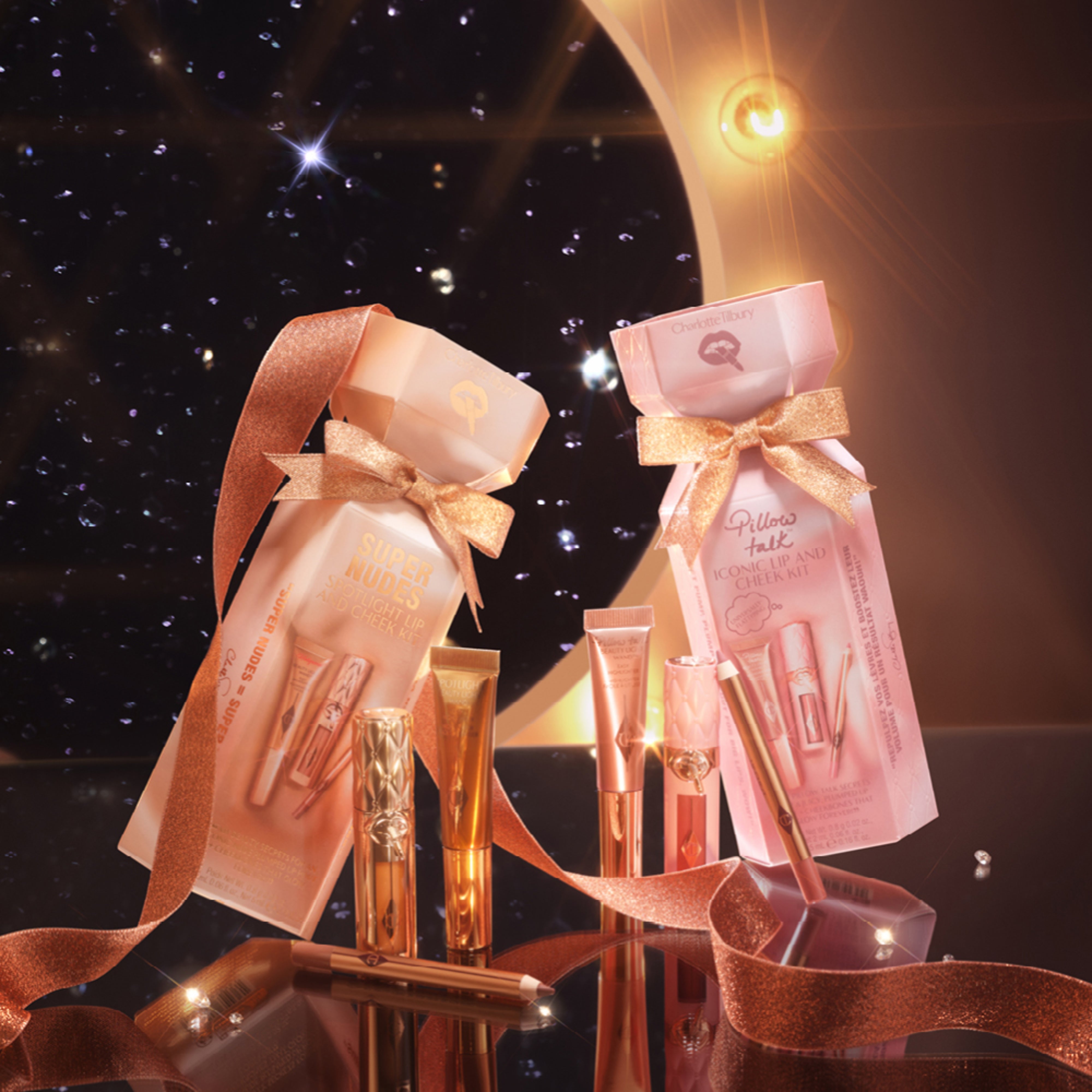 SUPER NUDES SPOTLIGHT LIP AND CHEEK (KIT LIP & CHEEK KIT)