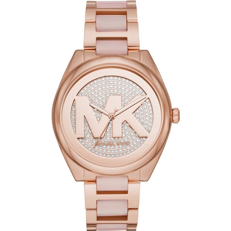 Michael Kors Ladies Watch Janelle 42mm Rose Gold MK7089