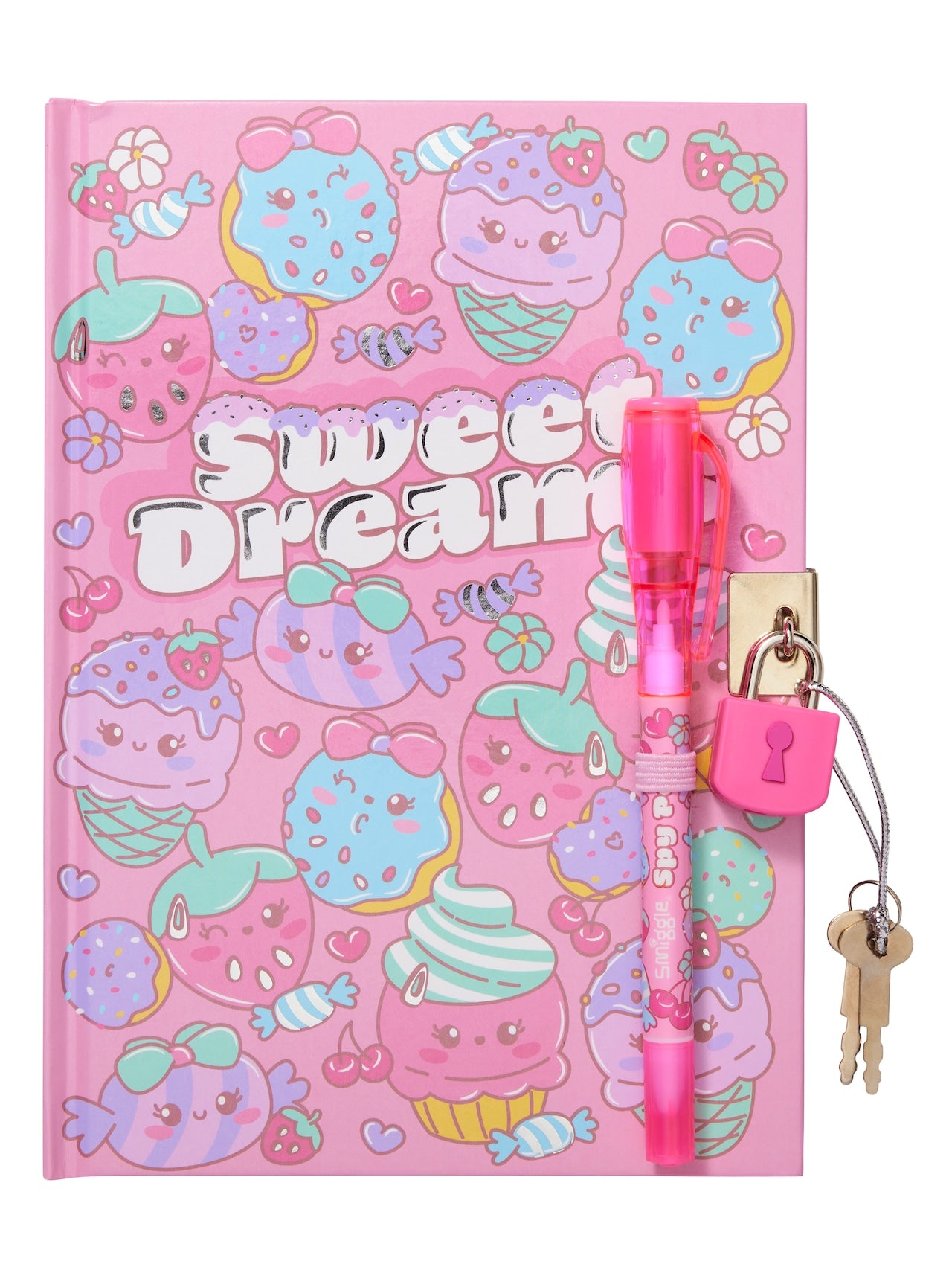 Lockable Notebook With Spy Pen