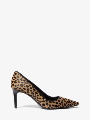 Alina Flex Cheetah Print Calf Hair Pump
