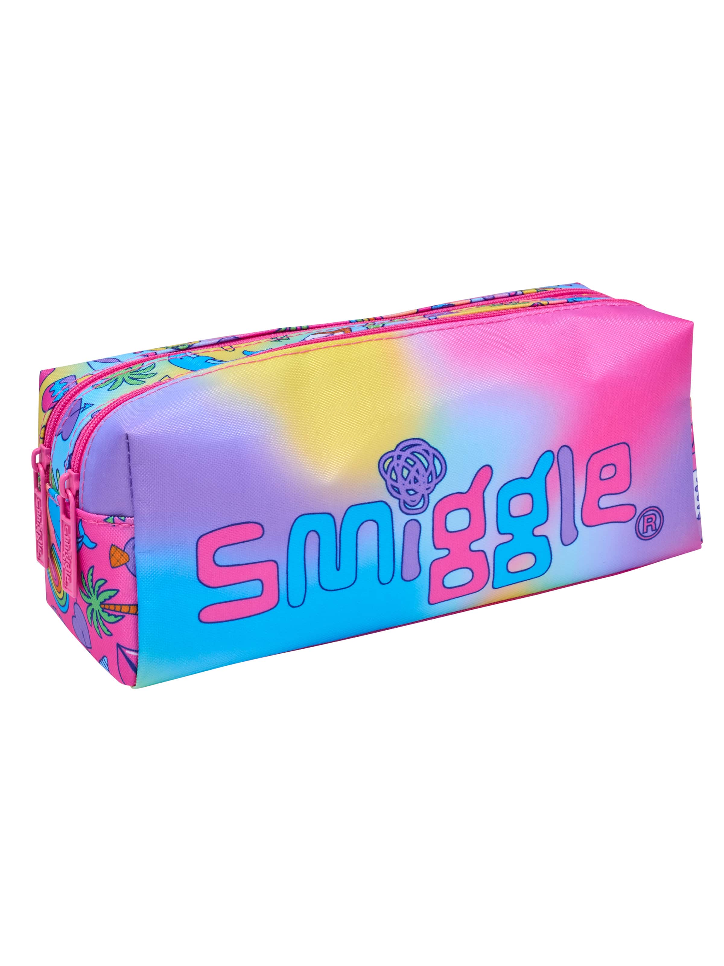 Wonder World Twin Zip Pencil Case