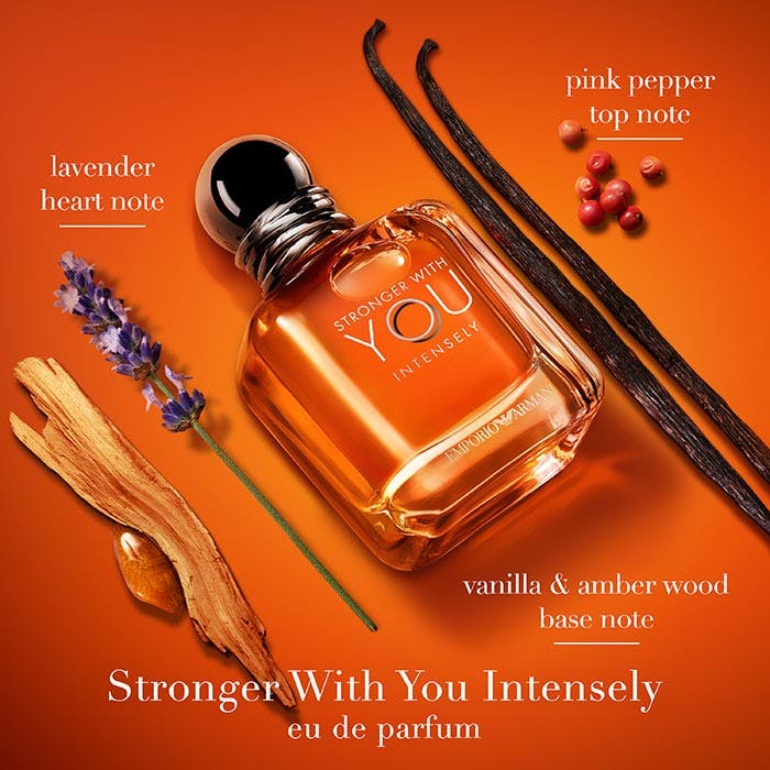 EMPORIO HE STRONGER WITH YOU
Intensely Eau De Parfum