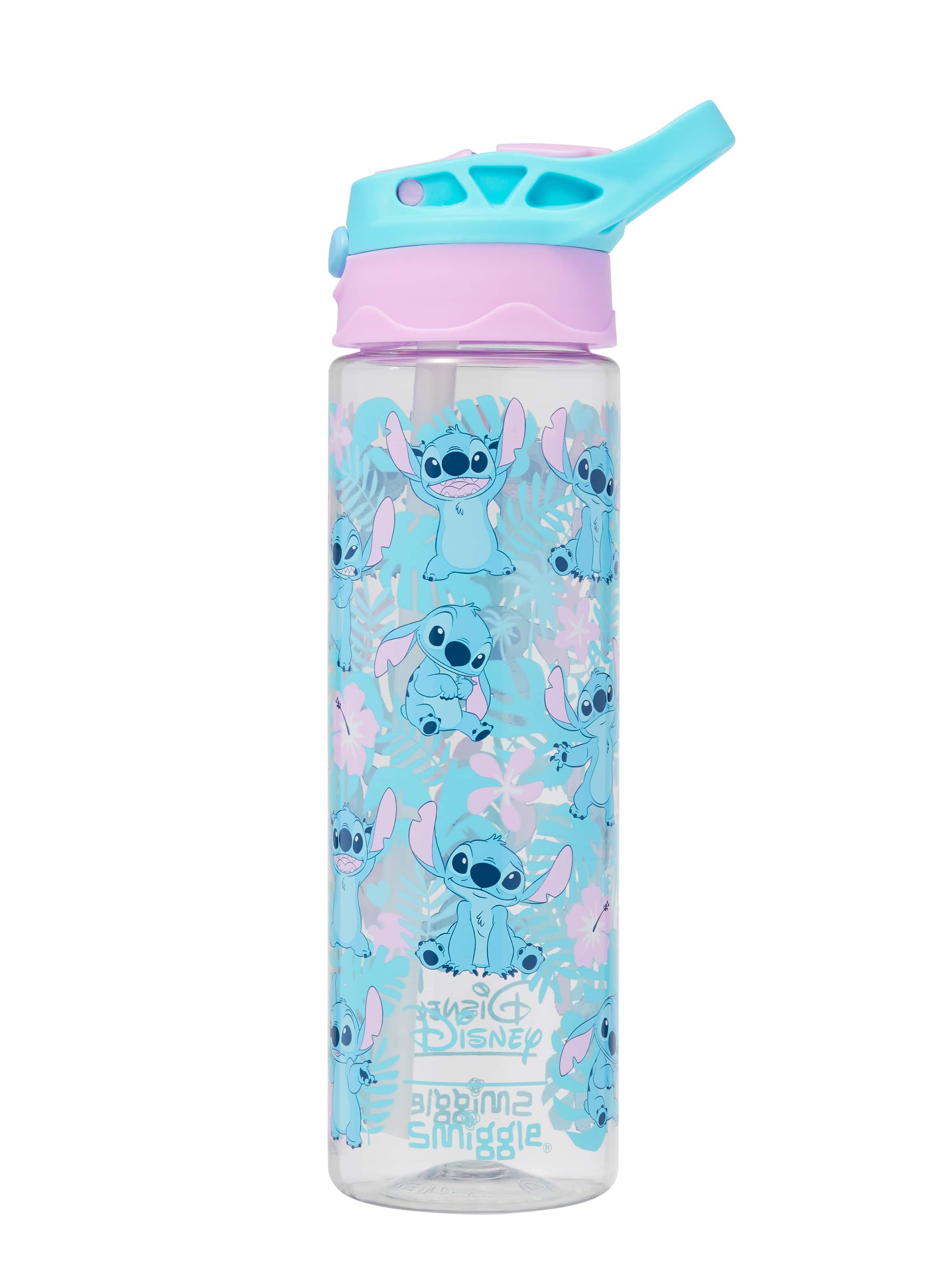 Stitch Plastic Flip Bottle