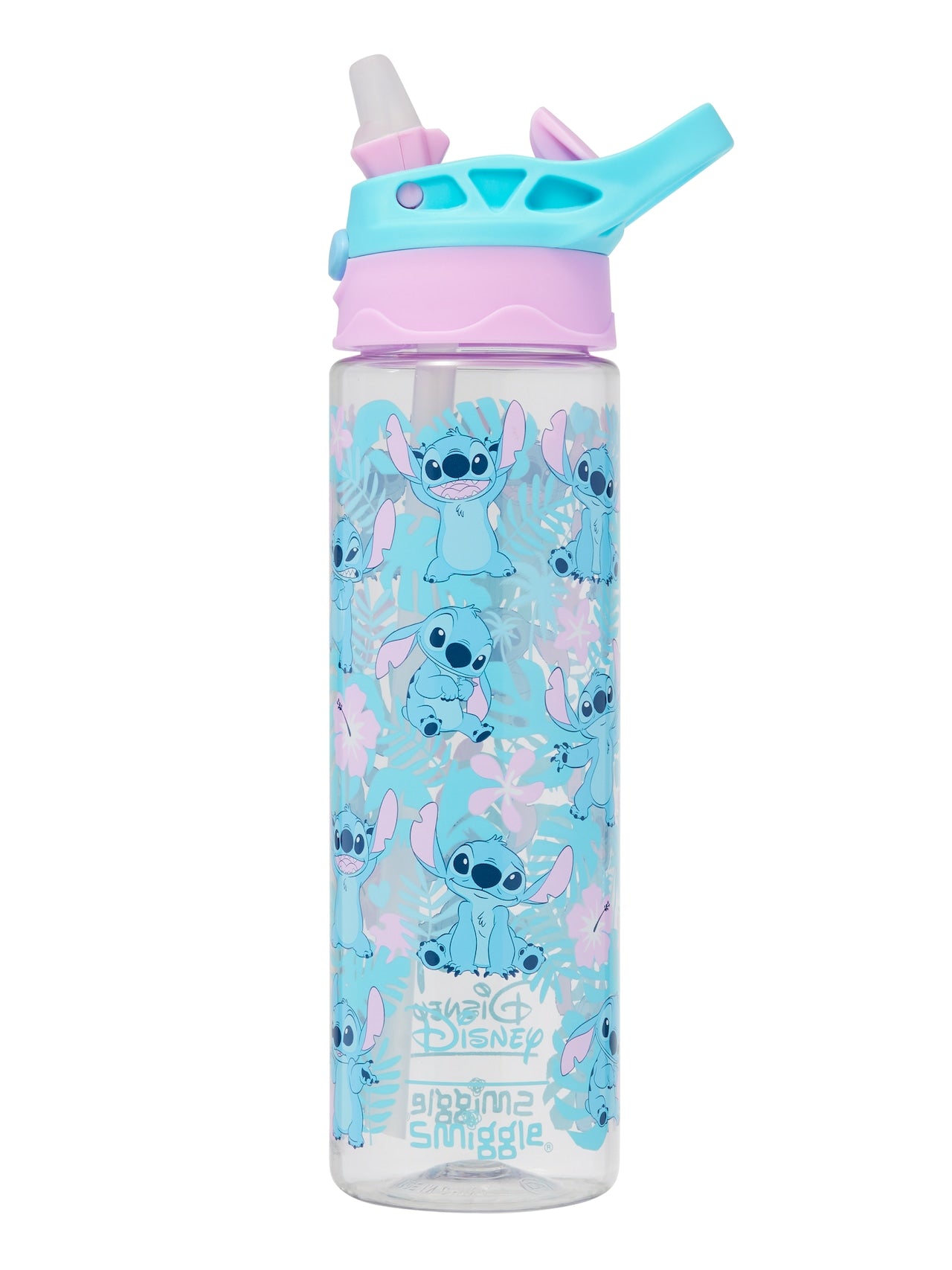 Stitch Plastic Flip Bottle