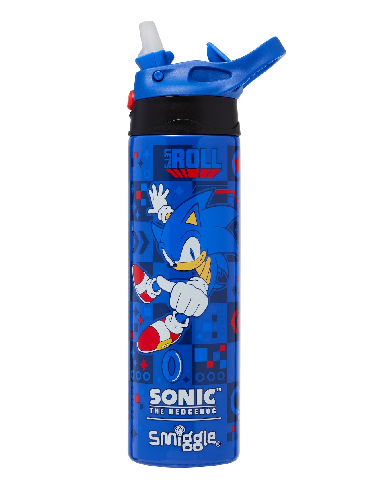 Sonic The Hedgehog Insulated Stainless Steel Flip Bottle