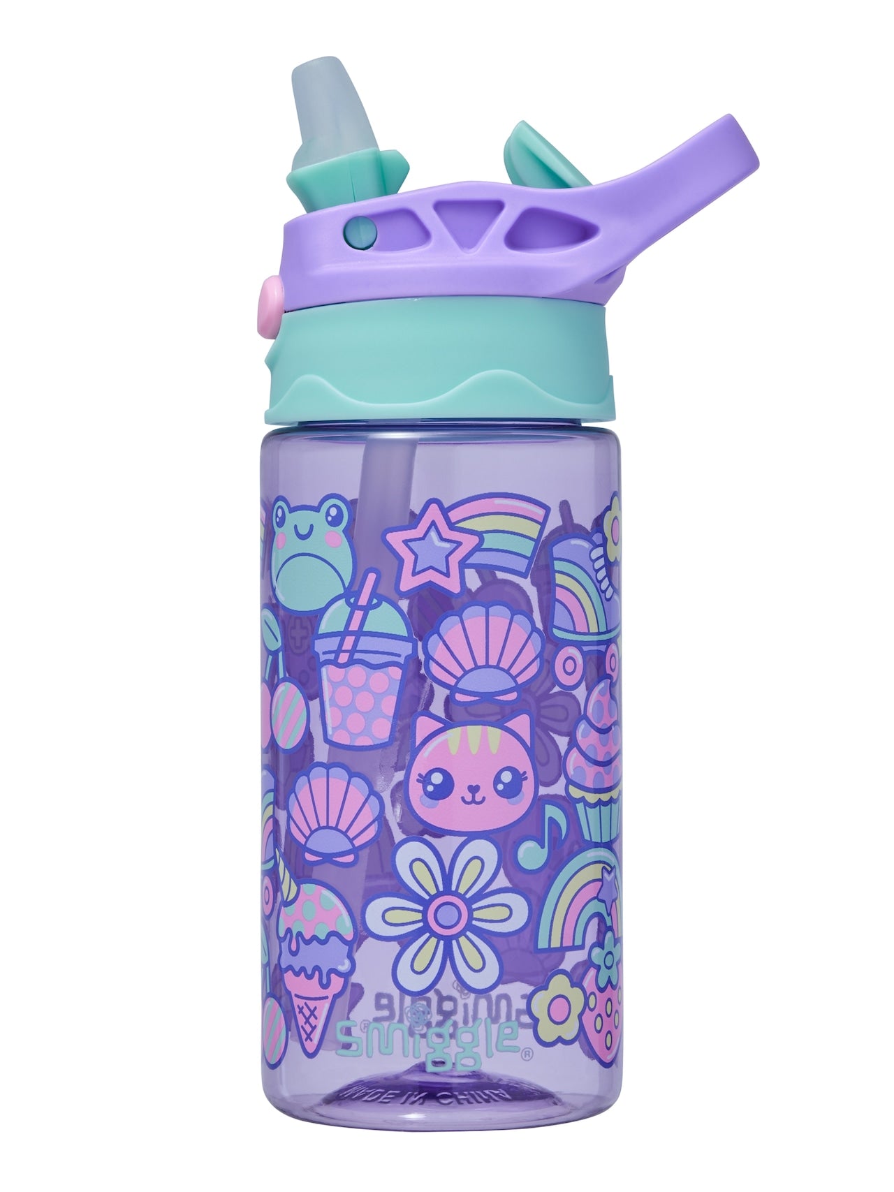 Curious Junior Flip Plastic Bottle