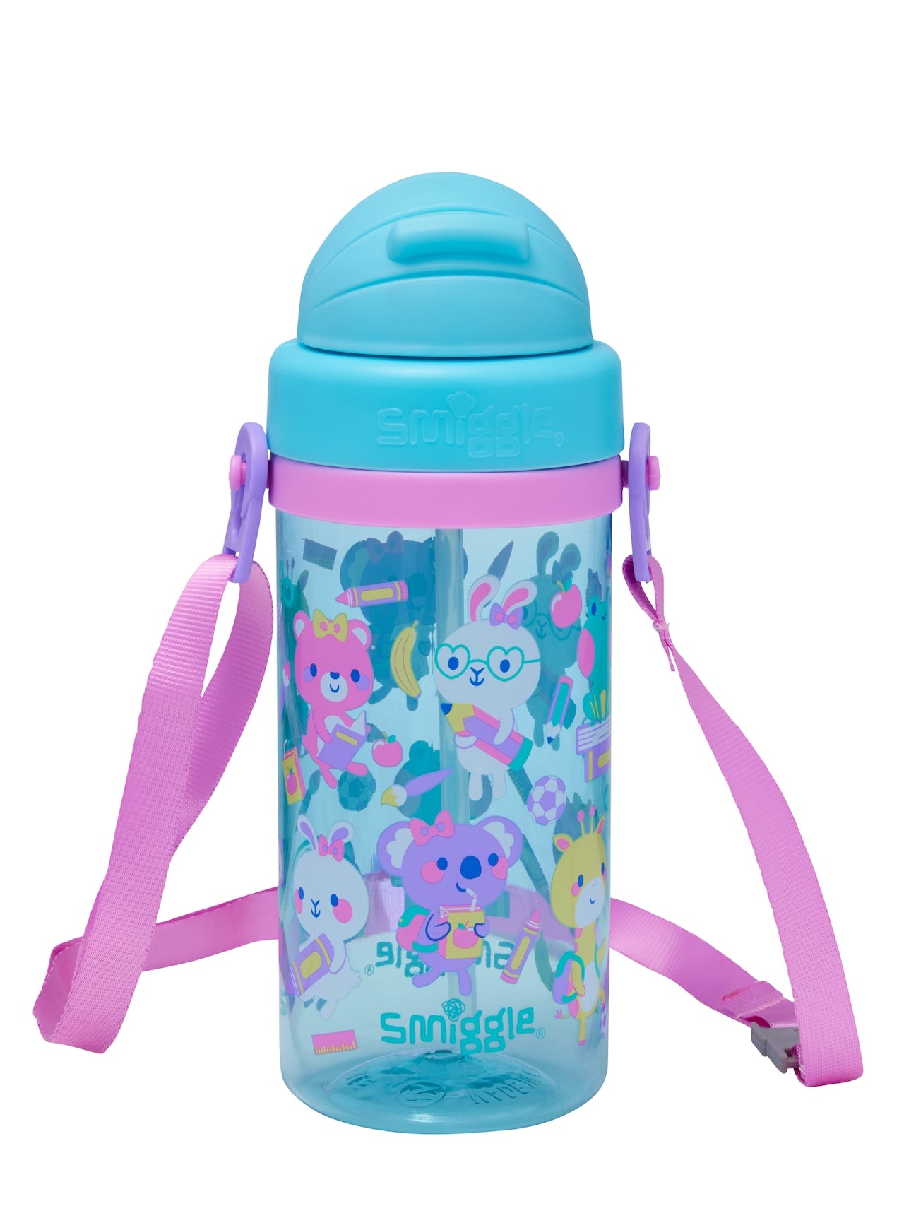 Ready Set Go Teeny Tiny Plastic Bottle With Strap