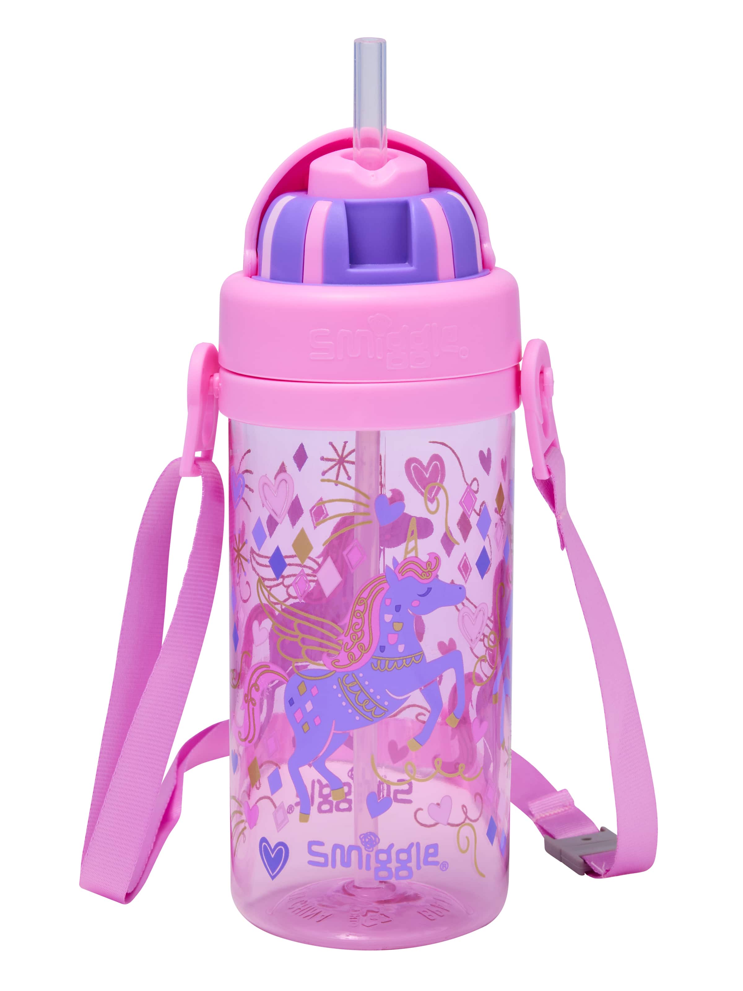 Adventurous Teeny Tiny Plastic Bottle With Strap