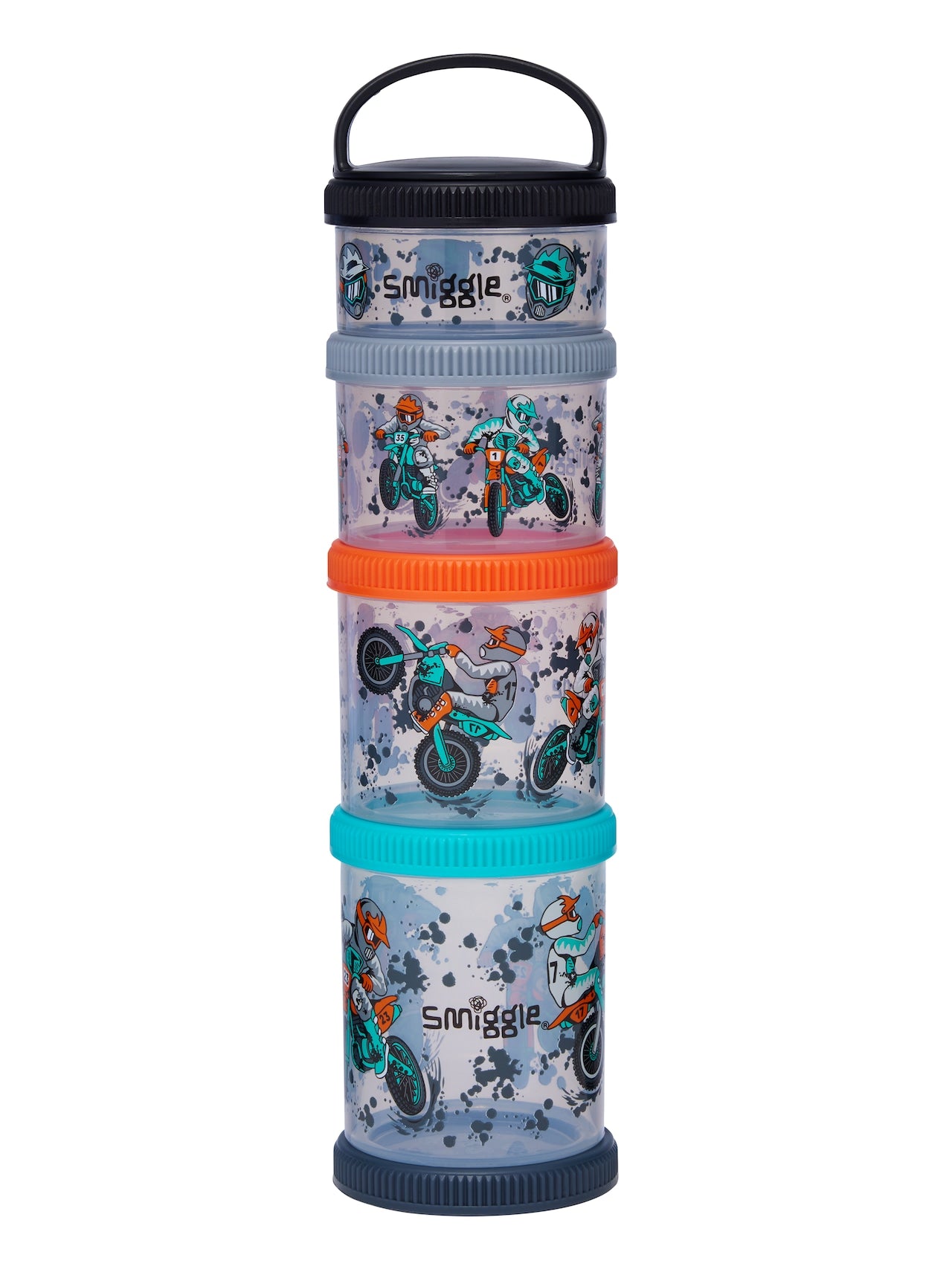 Adventurous Snack & Stack Containers X4
